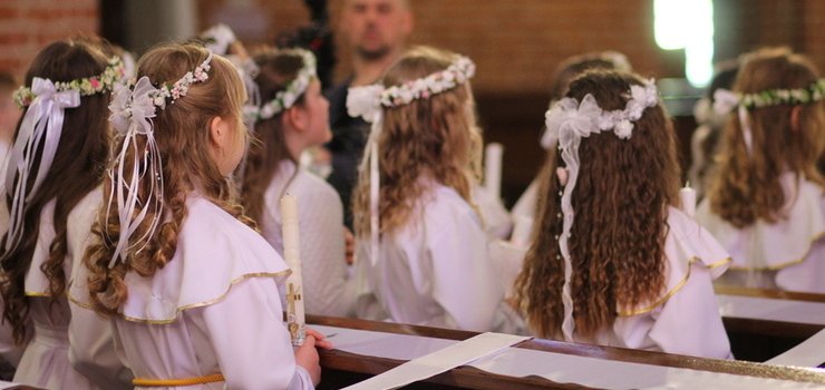 Elbląg: Pierwsza komunia święta w katedrze św. Mikołaja (zobacz zdjęcia)