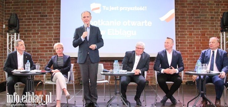 „Przekonywanie ju przekonanych” czyli spotkanie otwarte grupy parlamentarzystw PO z elblanami