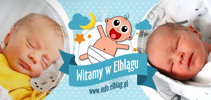 Witamy w Elblągu: Tymona, Polę, Franciszka, Nelę, i Małego Elblążanina