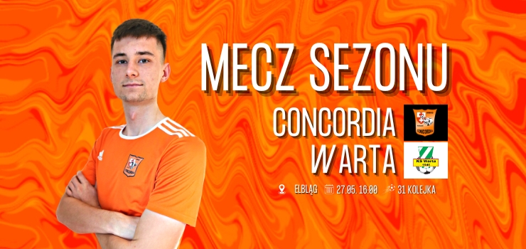 Decydujące starcie na Krakusa. Dziś Concordia zagra z Wartą o utrzymanie