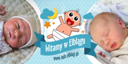 Witamy w Elbl�gu: Jakuba, Jagod�, Franka i Tymona 