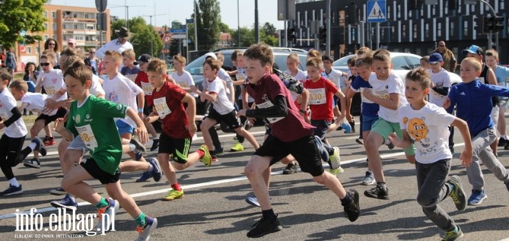 Elbląski Bieg Piekarczyka. Na starcie stanęli również najmłodsi (zobacz zdjęcia)
