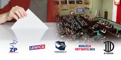 Zag�osuj w naszej ankiecie."Gdyby wybory parlamentarne odby�y si� w czerwcu, na kt�r� parti� odda�(a)by� g�os?"