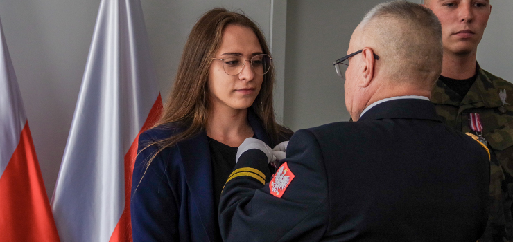  Daria Lewandowska odznaczona Medalem Sport w służbie Ojczyzny