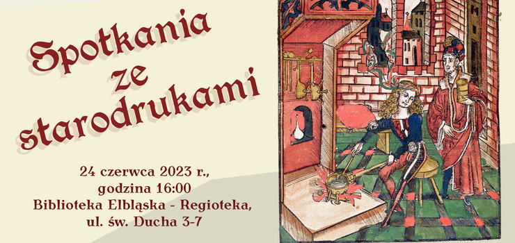 Spotkania ze starodrukami w trakcie Dni Elbląga