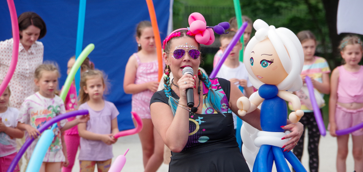 Balony, muzyka i dobra zabawa. Show Patrycji Lipińskiej (zdjęcia)