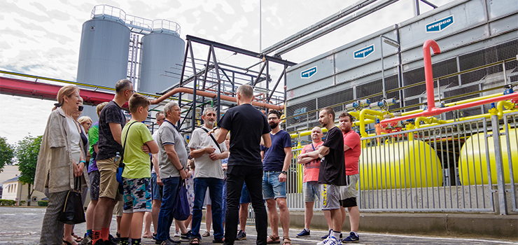 Dzień otwarty w browarze. Elblążanie poznali tajniki warzenia piwa (zdjęcia)