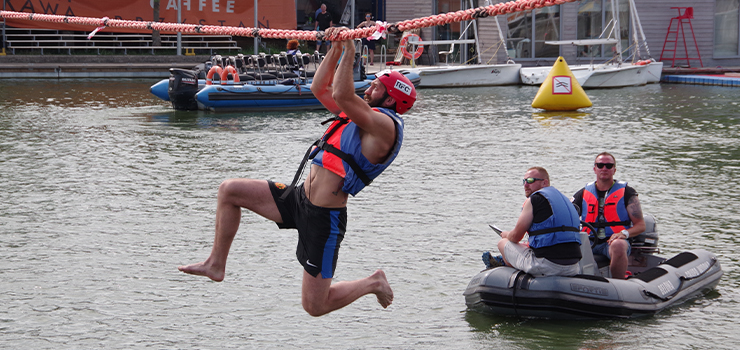 Po linie przez rzekę. Za nami zawody Iron Hand