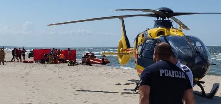 Akcja ratunkowa w Krynicy Morskiej. 13-latek w stanie cikim trafi do szpitala