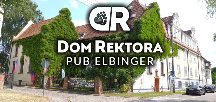 Dom Rektora - Elbinger Pub - zaprasza do ogrodu letniego.