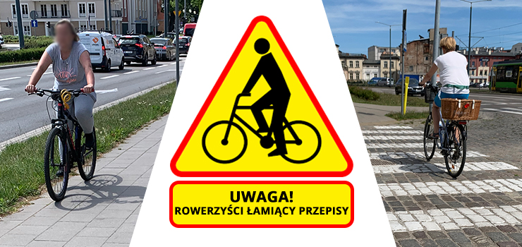 Elbląg: Rowerzyści "zapominają", że ich również obowiązują przepisy? (zobacz zdjęcia)