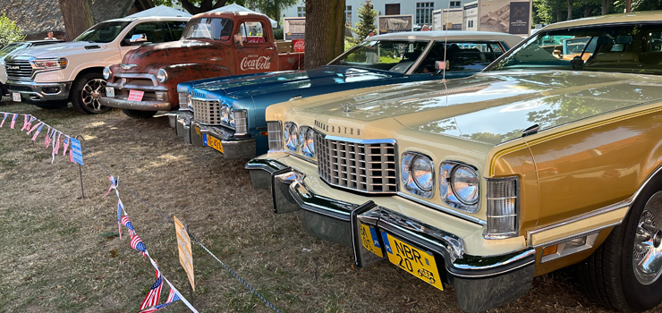 Wystawą klasyków rozpoczęto amerykański weekend w Elblągu (zobacz zdjęcia)