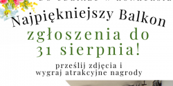 Konkurs: ,,Najpikniejszy Balkon"