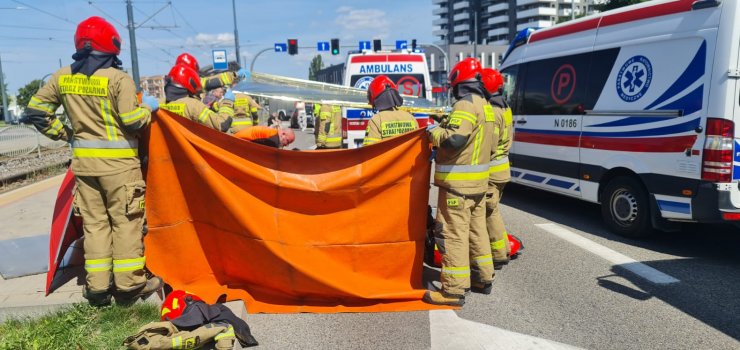 Śmiertelny wypadek motocyklisty na ul.12 Lutego