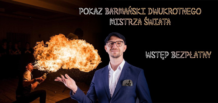 Pokaz barmański dwukrotnego Mistrza Świata już w piątek w Specjal Pubie! (konkurs)