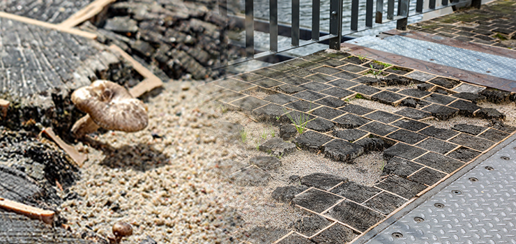 Most Wysoki wreszcie doczeka się remontu? Jak na razie wyrosły na nim grzyby