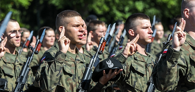 Elbląg: "Ja, żołnierz Wojska Polskiego...". Ponad 140 ochotników złożyło przysięgę (zdjęcia)