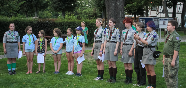 "Płomień braterstwa" zapłonął w Elblągu. "To ważny gest solidarności z Ukrainą" (zdjęcia)