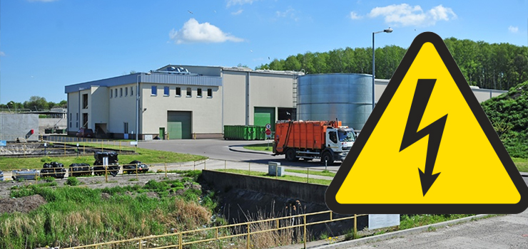 Elbląg: Wypadek w ZUO. Mężczyzna został porażony prądem