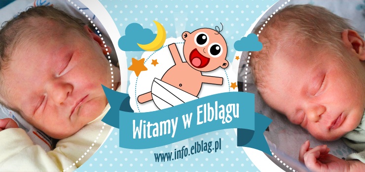 Witamy w Elblągu: Maksymiliana, Maję, Lidię, Kalinę, Igora i Michalinę