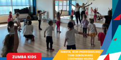 Ruch poprzez zabaw, czyli ZUMBA KIDS