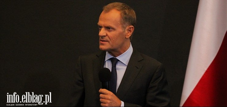 Donald Tusk przyjedzie do Elblga