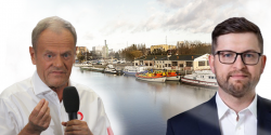 Donald Tusk m�wi� o elbl�skim porcie. Wiceminister Andrzej �liwka: To manipulacja faktami