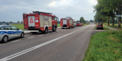 Potrącenie dziewczyny przez samochód osobowy 