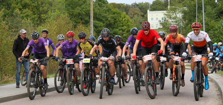 Kolarze ścigali się w Bażantarni. Garmin MTB Series 2023 w Elblągu (zobacz zdjęcia)