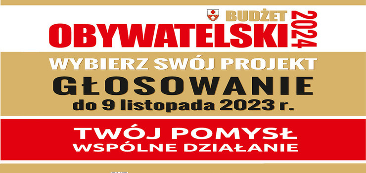 Budet Obywatelski – gosowanie od dzi 