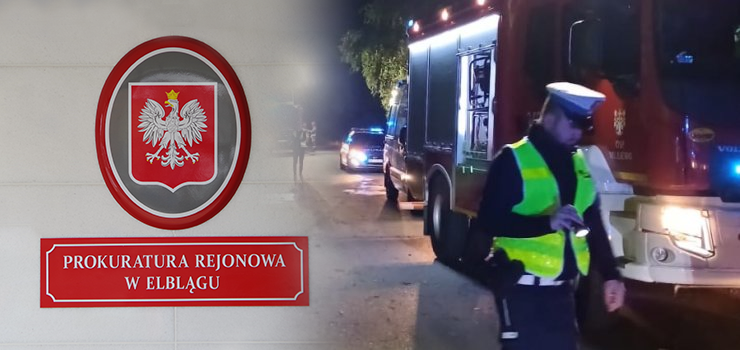 Prokuratura wszczęła śledztwo w sprawie tragicznego wypadku pod Elblągiem. 17-latka zginęła na miejscu