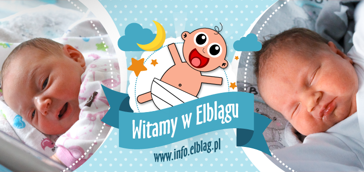 Witamy w Elblągu: Jagodę, Antoninę, Nelę, Liama i Hanię