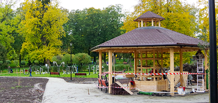 Elbląg: Budowa tężni na finiszu. Wiemy, od kiedy elblążanie będą mogli z niej korzystać