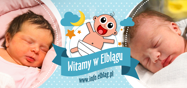 Witamy w Elblągu: Aurelię, Alicję, Antoniego i Marcela