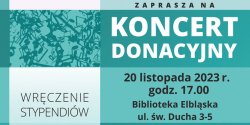 Jak listopad to oczywi�cie czas na Koncert Donacyjny