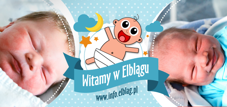 Witamy w Elblągu: Antoniego, Laurę i Ignacego
