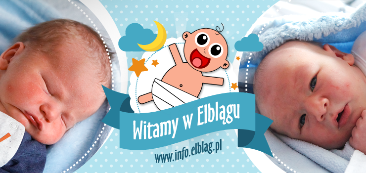 Witamy w Elblgu: Ivana, Gabriela, Szymona, Kacpra, Elbiet i Aleksandra