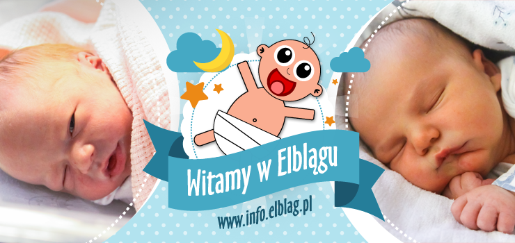 Witamy w Elblągu: Karolinę, Emilię, Karolinę i Małego Elblążanina