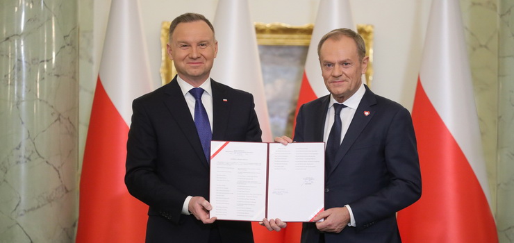 Powołano nowy rząd. Donald Tusk został premierem