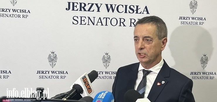 Senator zapewnia, że elbląski port zostanie połączony z Bałtykiem. "Zmieniliśmy filozofię myślenia o tej drodze"