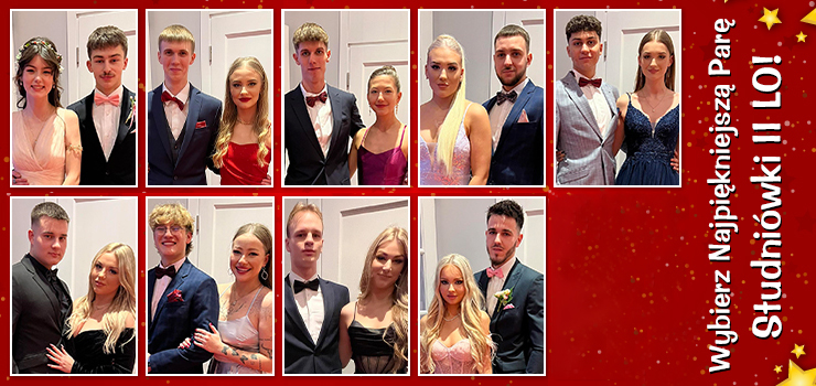 Wybierz Najpiękniejszą Parę Studniówki II LO