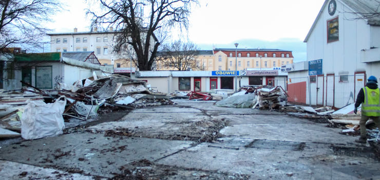 Elblg: W miasteczku handlowym trwa rozbirka. Co powstanie wmiejsce pawilonw?