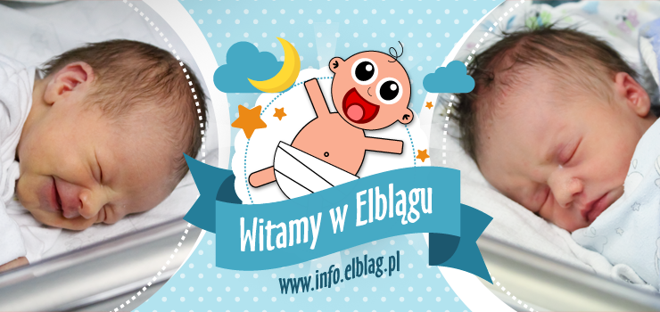 Witamy w Elblągu: Miłosza, Kubę, Szymona, Jana, Kingę i Basię