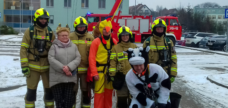 Elbląg: Alpiniści odwiedzili małych pacjentów Wojewódzkiego Szpitala Zespolonego