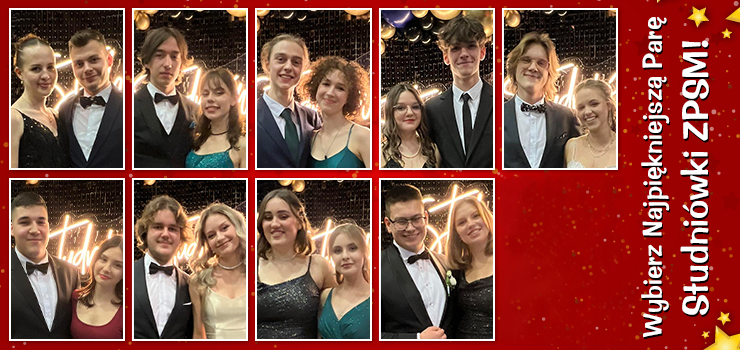 Wybierz Najpiękniejszą Parę Studniówki ZPSM!