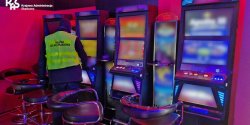 Zaj�to 5 nielegalnych automat�w na terenie Elbl�ga