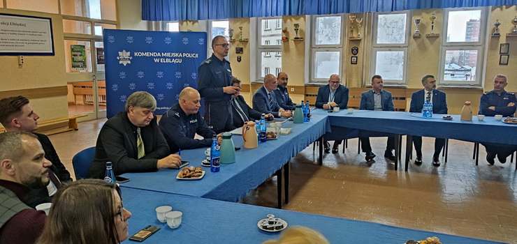  Komendant podsumował rok 2023. Wykrywalność przestępstw ogółem wyniosła w Elblągu 63,8 proc.