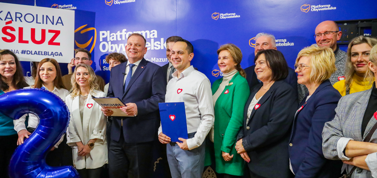 PO ogłosiła swoich kandydatów do RM i Sejmiku. Na listach m.in. obecni radni i student 1 roku