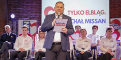Micha� Missan obiecuje biuro konsultacji spo�ecznych, pogotowie stomatologiczne, kart� mieszka�ca Elbl�ga
