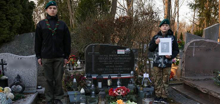Elbląg: Oznaczenie grobu weterana walk o niepodległość Polski